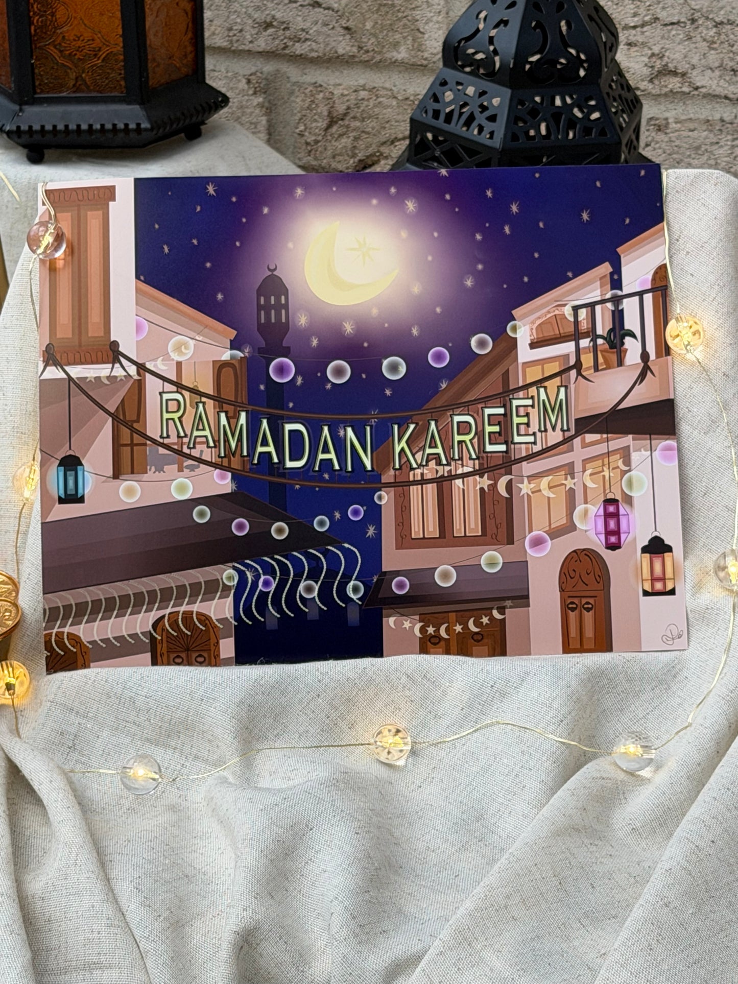 Ramadan in Damascus Print