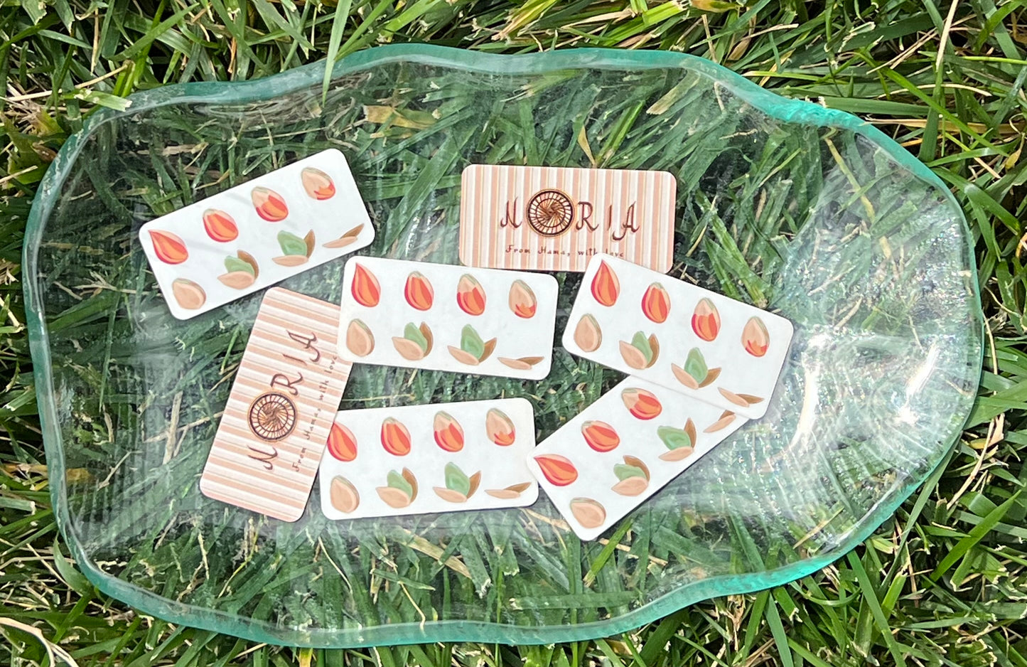 Life of a Pistachio Mini Sticker (transparent)