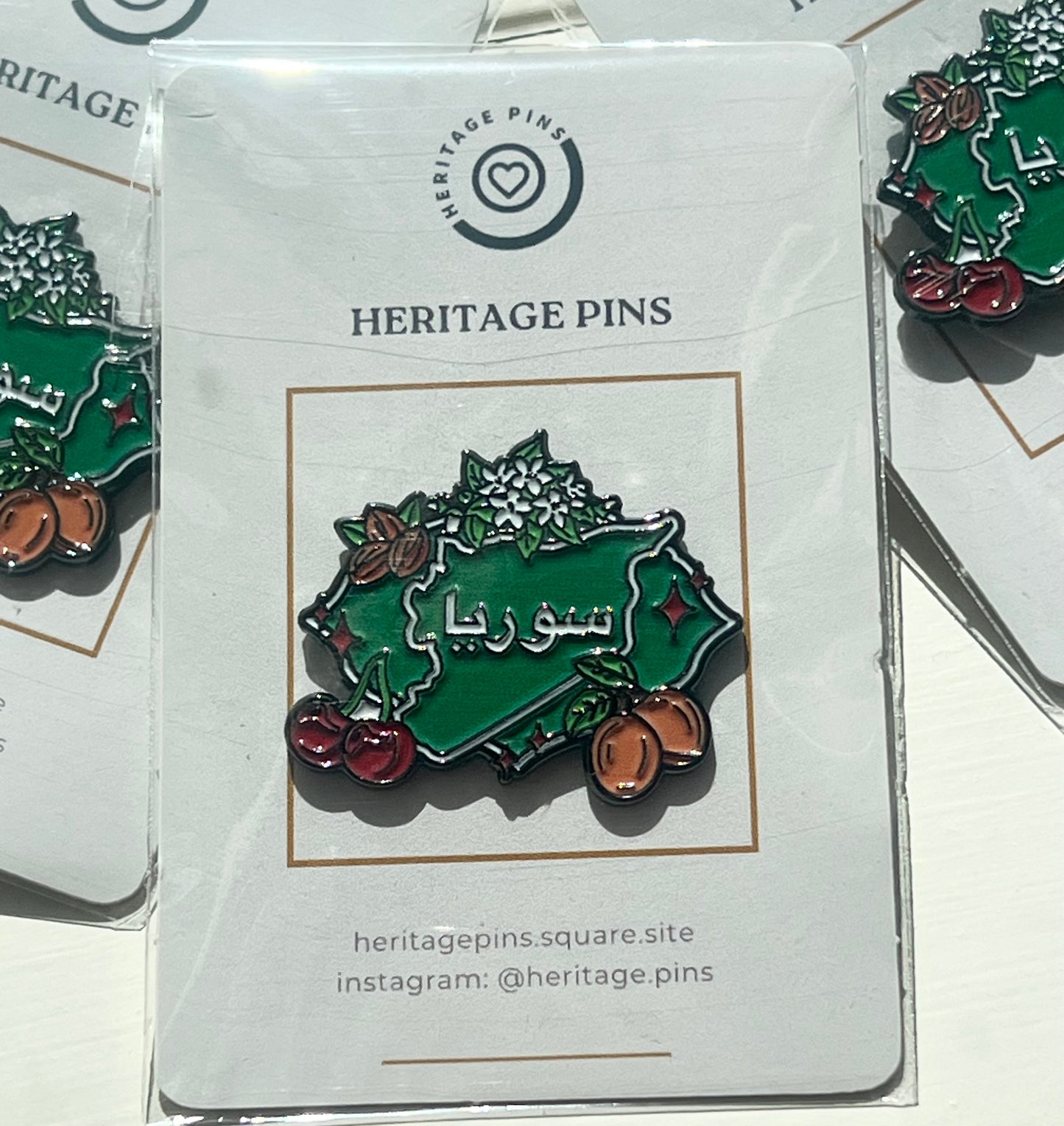 Fruits of Syria Pin