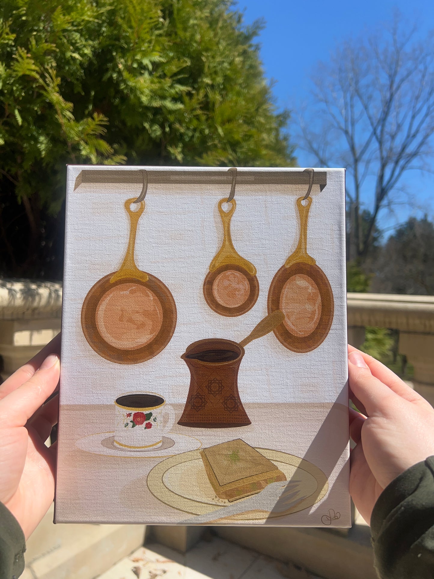 Syrian Kitchen Canvas