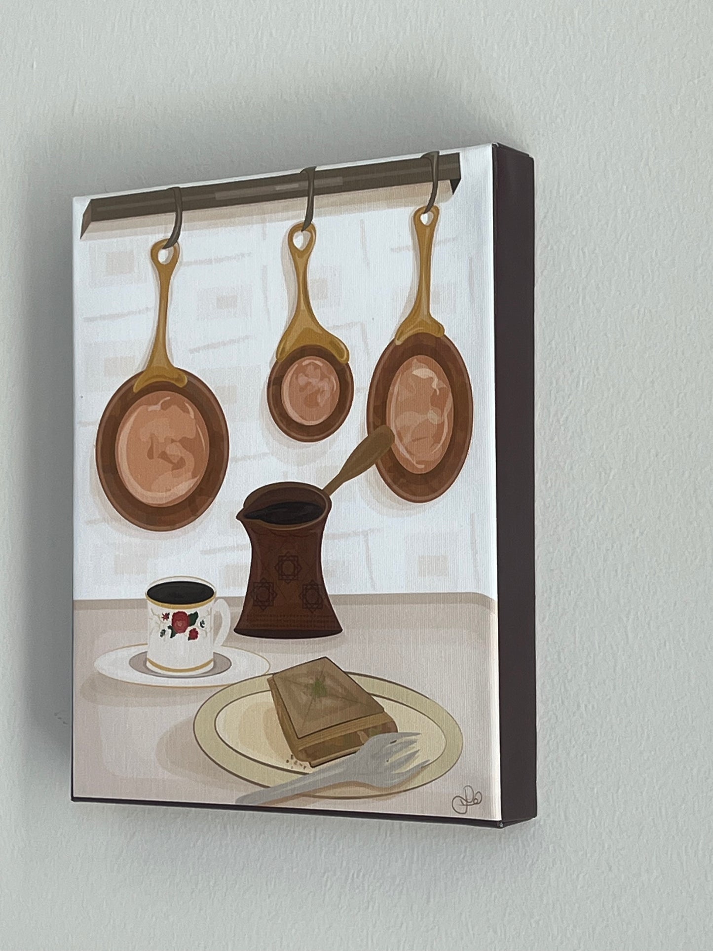 Syrian Kitchen Canvas