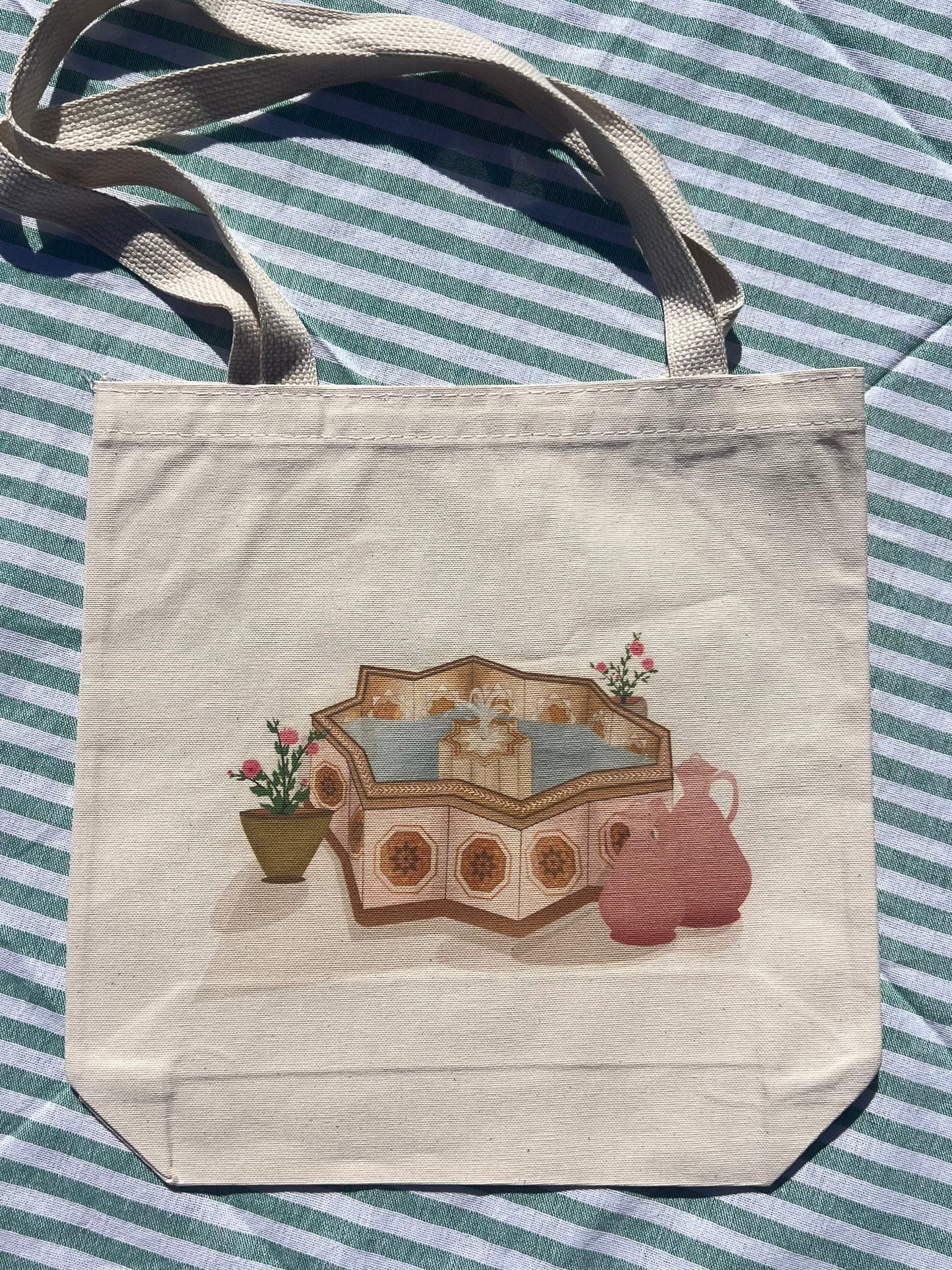 BUNDLE! Syrian Courtyard Tote + Life of a Pistachio Pouch