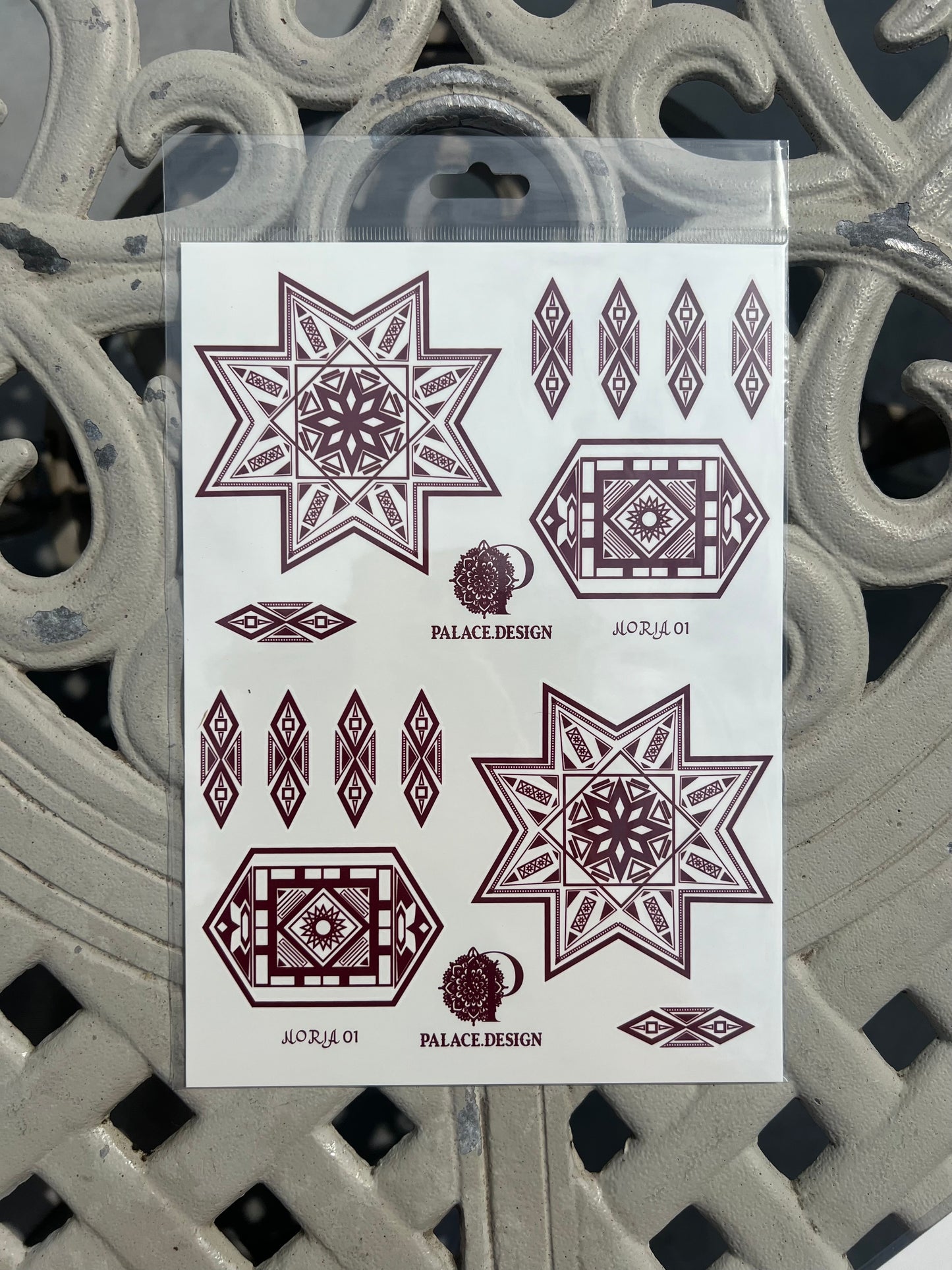 Artisans Hands - Star Temporary Tattoo