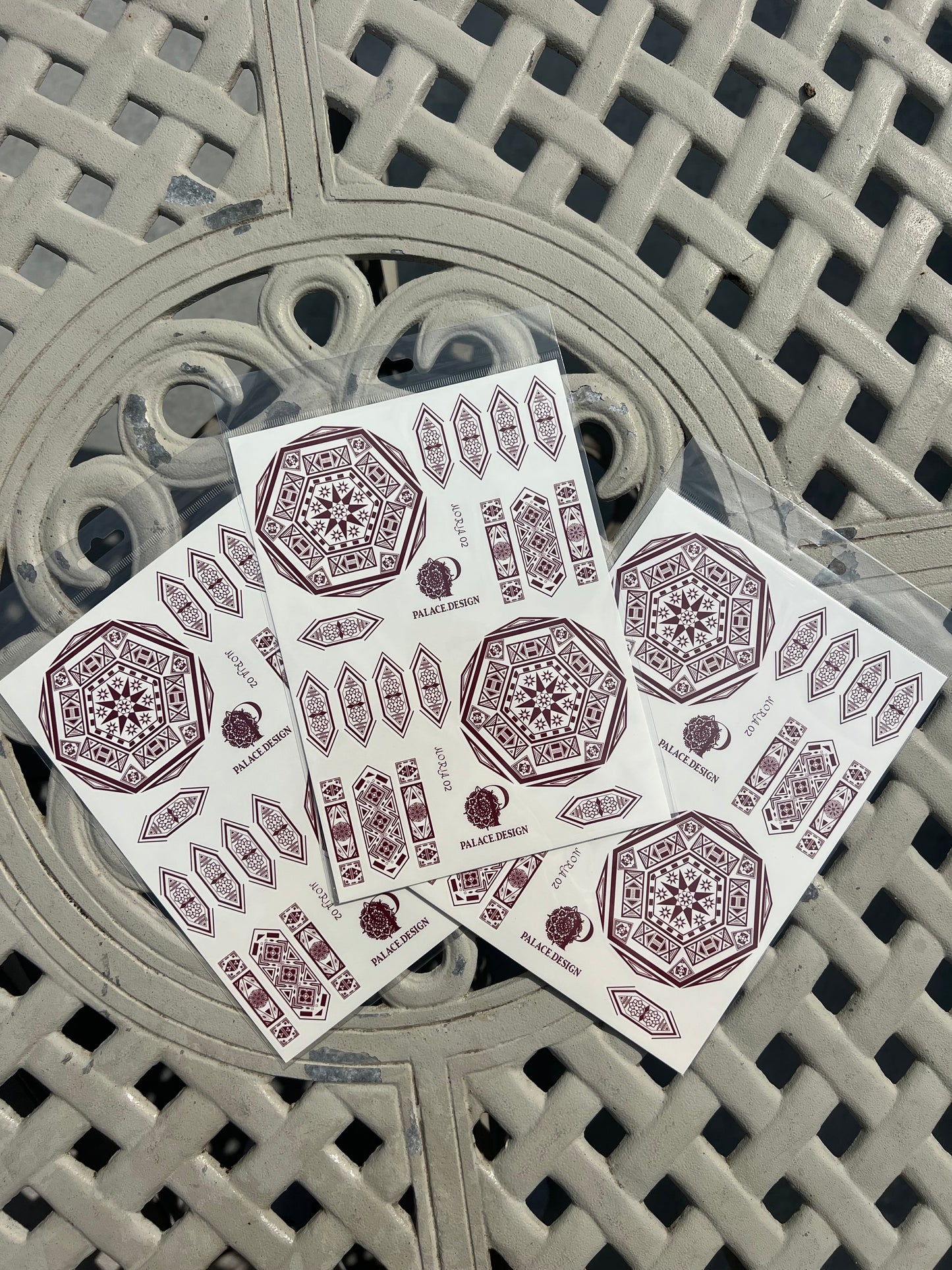Artisans Hands - Radial Temporary Tattoo