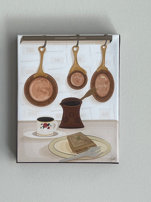 Syrian Kitchen Canvas