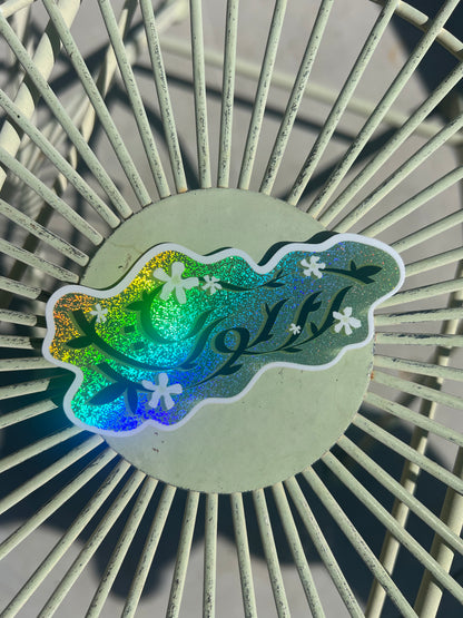Syrian Jasmine Sticker