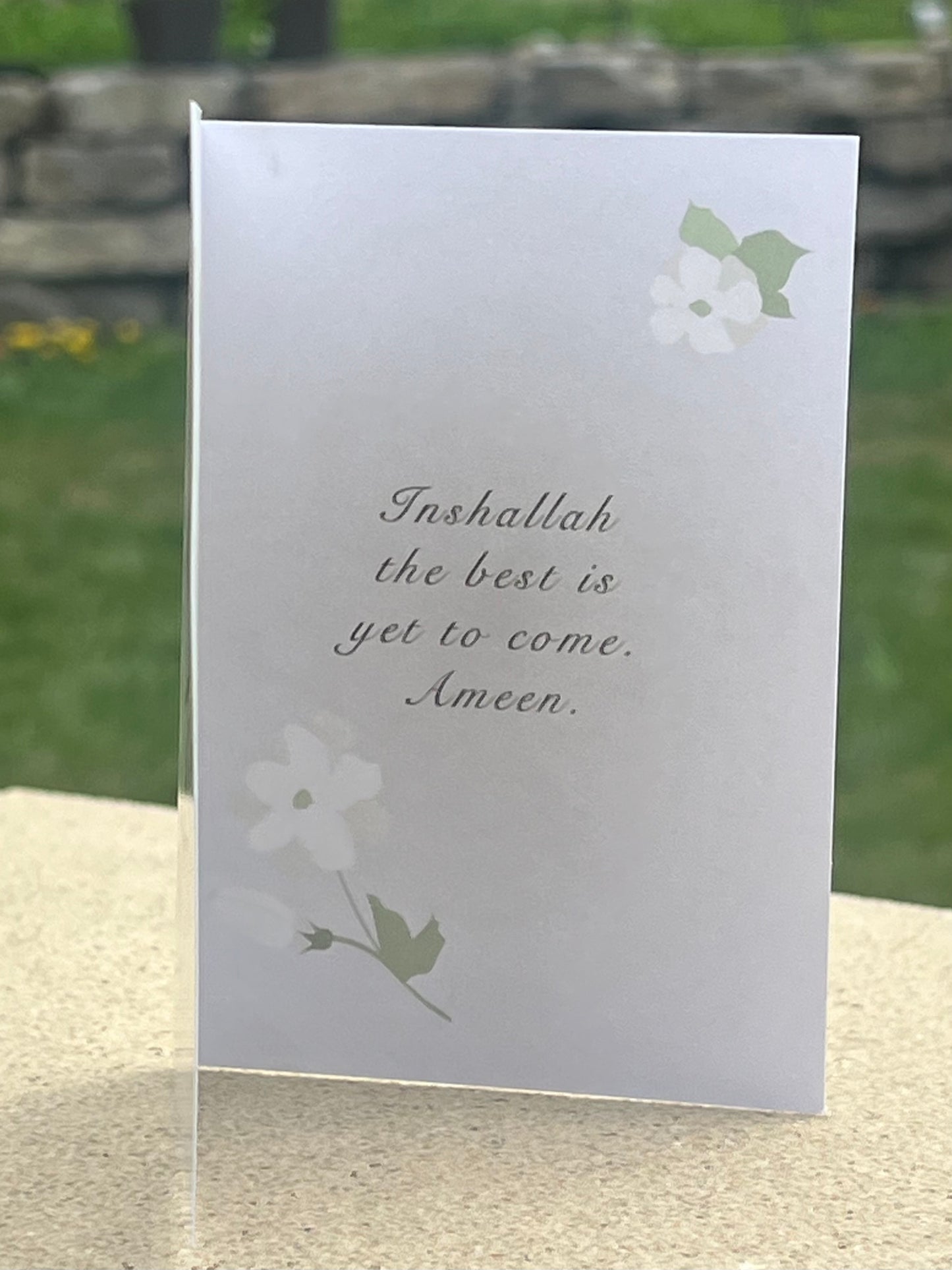 Thousand Congratulations Greeting Card