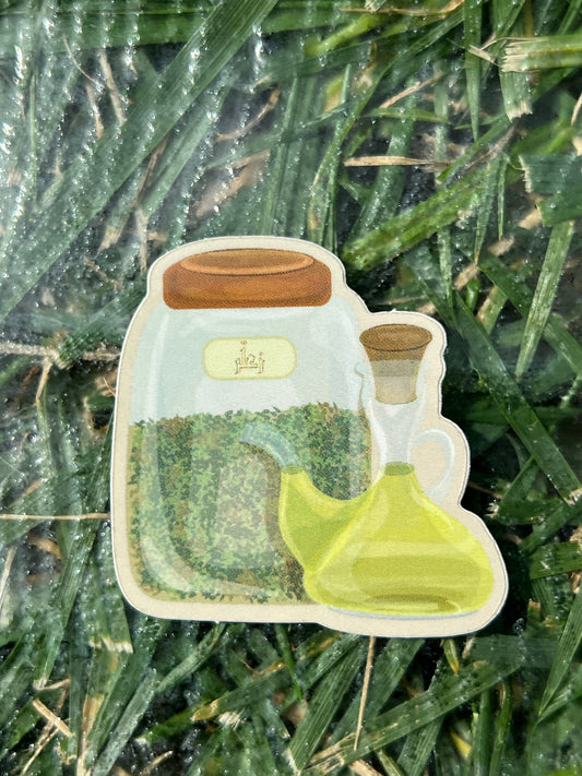 Zait w Zaatar Mini Sticker