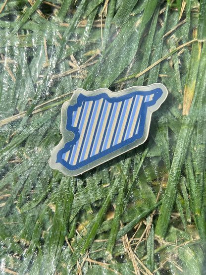 Saya Syria Map Mini Sticker