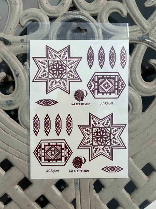 Artisans Hands - Star Temporary Tattoo